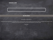 Tablet Screenshot of concavo.com
